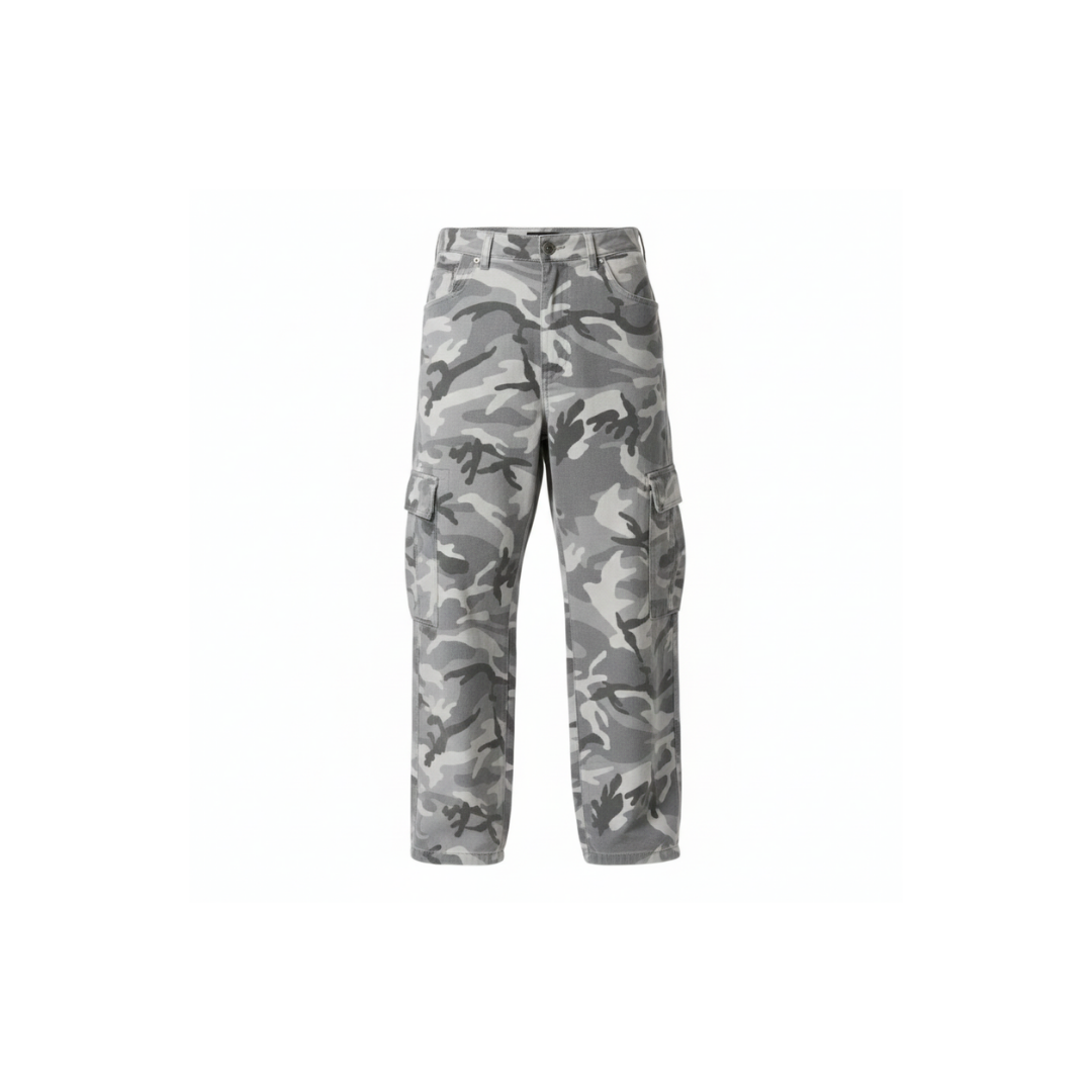 CAMO | WIDE-LEG PANTS