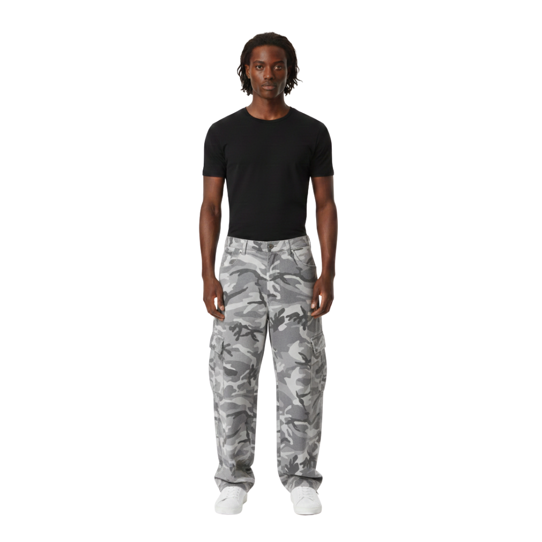 CAMO | WIDE-LEG PANTS